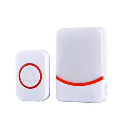 280m long range wireless doorbell 38 ringtone flashing light doorbell for deaf