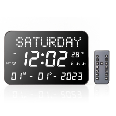 11 inch large dementia clock with remote control wall clock for alzheimers